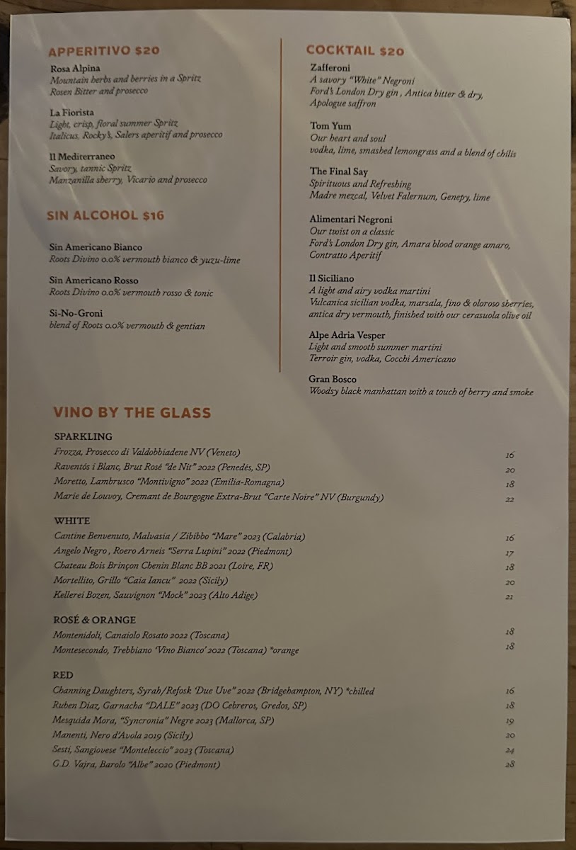 Il Buco Alimentari & Vineria Menu - Image 5